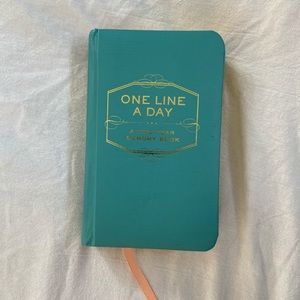 “one line a day” journal